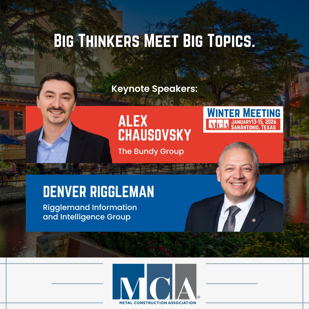 Big Thinkers Meet Big Topics | Metal Construction Association Blog